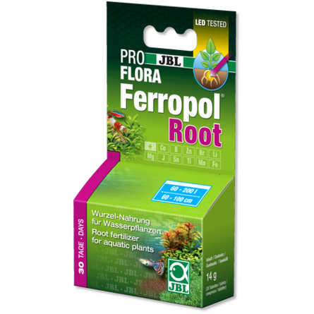 JBL Ferropol Root Удобрение в форме таблеток для сильных корней аквариумных растений, 30 табл. – интернет-магазин Ле’Муррр
