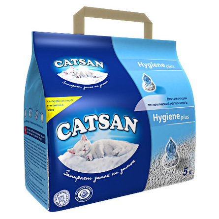 Catsan Hygiene Впитывающий гигиенический наполнитель для кошачьего туалета – интернет-магазин Ле’Муррр