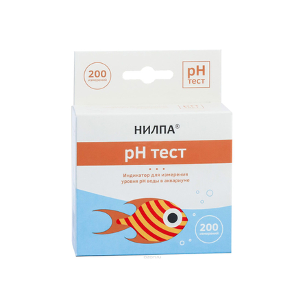 НИЛПА pH Тест для измерения уровня pH воды в аквариуме, – интернет-магазин Ле’Муррр